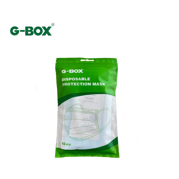 G-Box Disposable Protection Mask (5 Zipper Packs - 50 pcs)